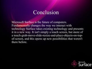 Microsoft surface | PPT