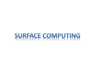 Microsoft surface | PPTX