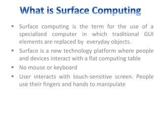 Microsoft surface | PPTX