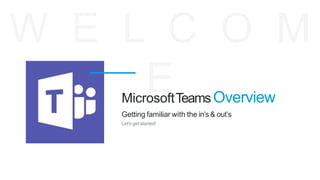 Microsoft Teams Overview