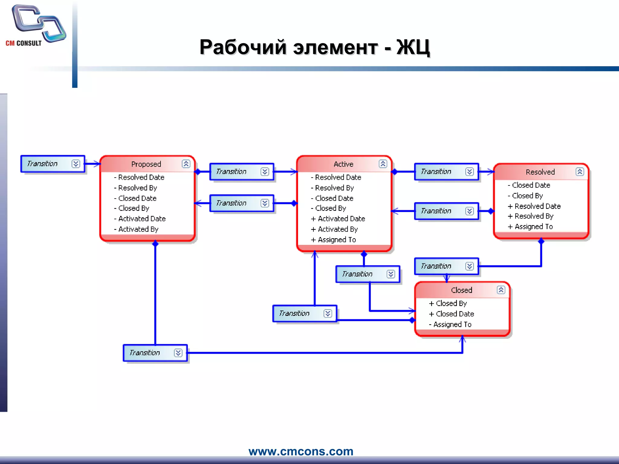 Рабочий элемент - ЖЦ 