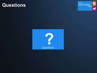 Questions




             ?
            Questions
 