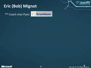 Eric (Bob) MignotCoach chez Pyxis