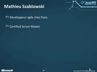 Mathieu SzablowskiDéveloppeur agile chez PyxisCertifiedScrum Master