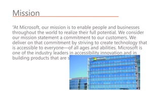 Microsoft technologies presentation | PPTX