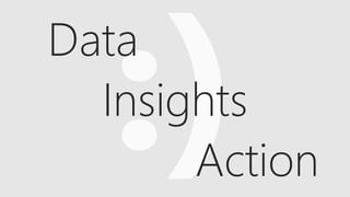 Insights
Data
Action
