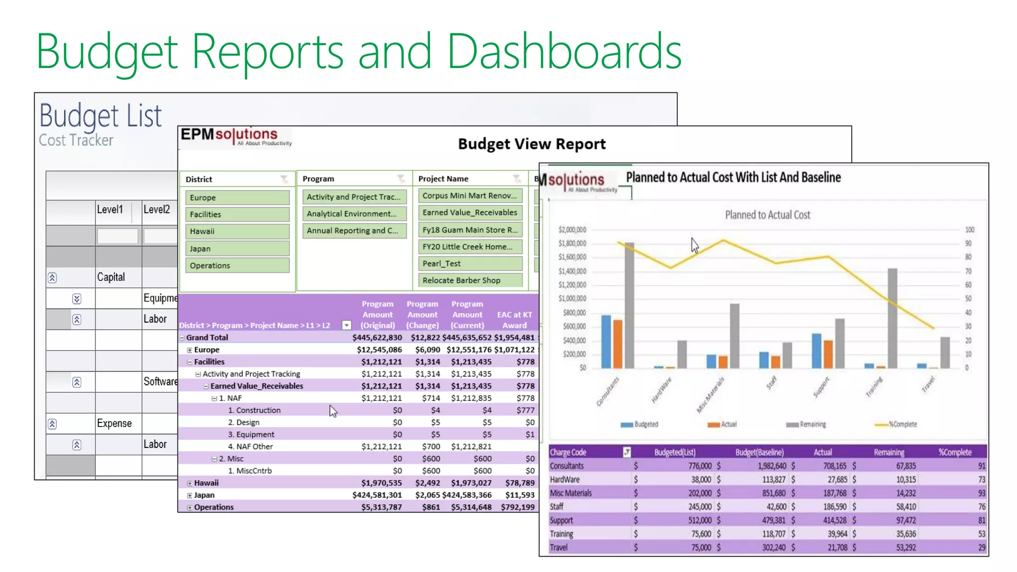 Microsoft PPM tool (Project Online / Project Server) Case Study by epmsolutions.com
