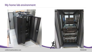 m365virtualmarathon.com #M365VM
My home lab environment
 