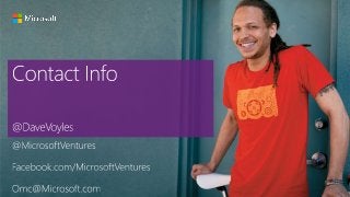 An Introdouction to Venture Capital and Microsoft Ventures