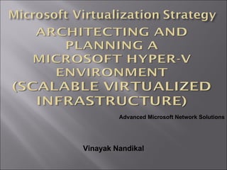 Vinayak Nandikal Advanced Microsoft Network Solutions 