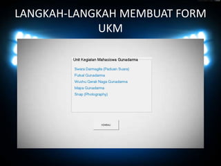 Microsoft visual basic 6 animasi | PPTX