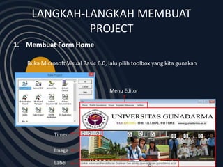 Microsoft visual basic 6 animasi | PPTX