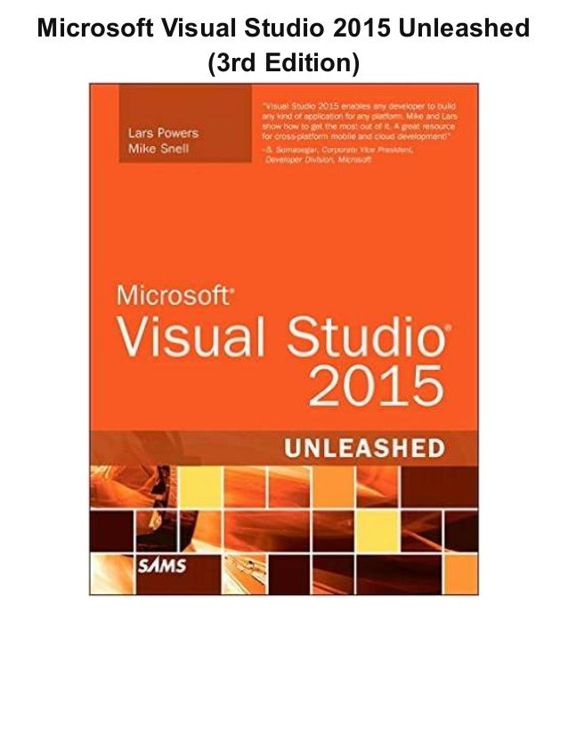 Visual Studio 15 Version Download