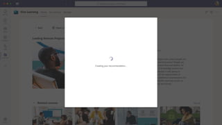 Placeholder for “setting up your
recommendation”
 