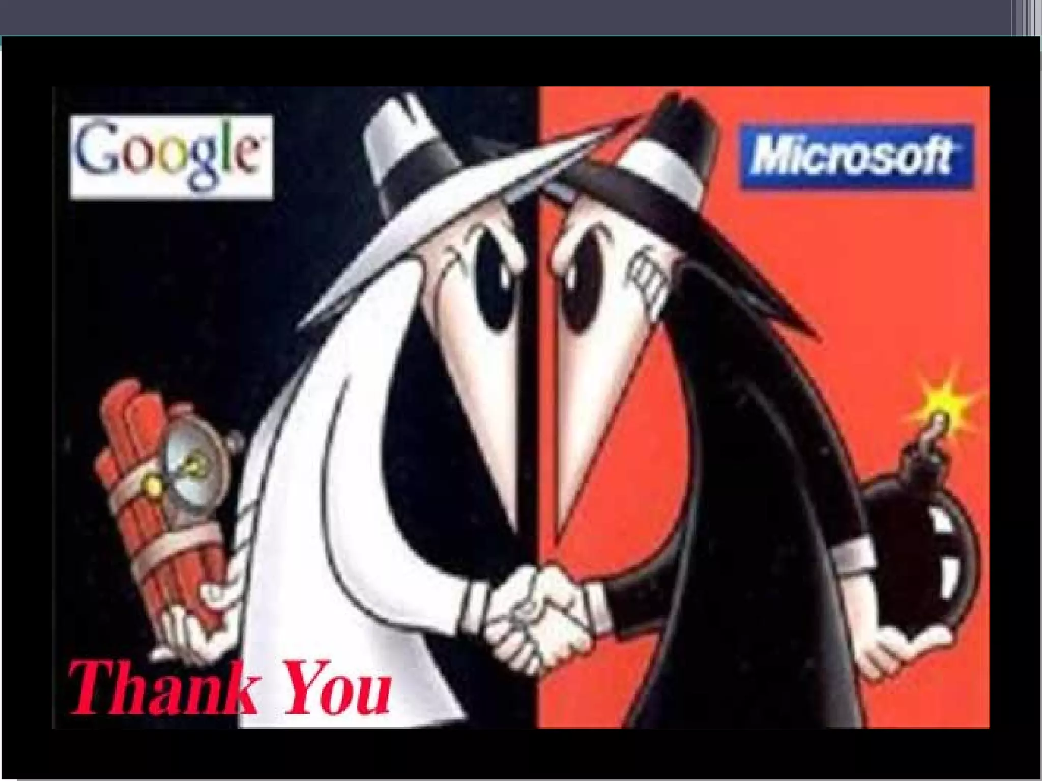 Microsoft vs google ppt for final