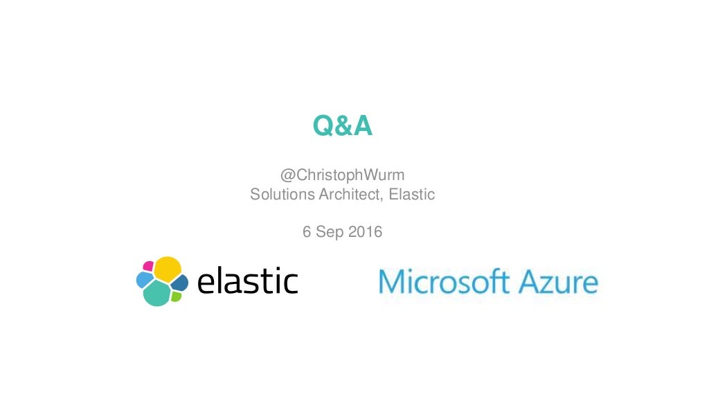 How to run Elasticsearch on Azure in just a few minutes