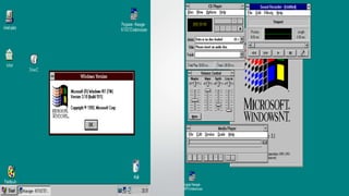 Evolution of Microsoft windows operating systems | PPTX