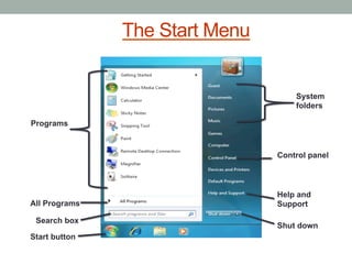 Basics of Microsoft windows | PDF