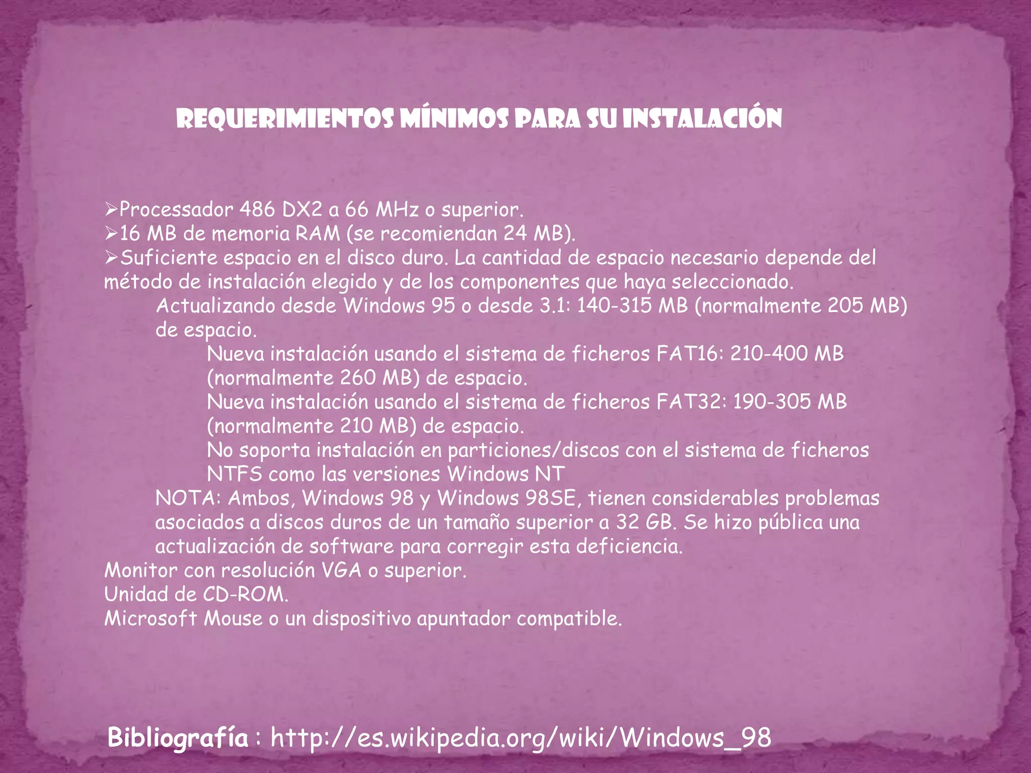    Una unidad de disco de 3,5 pulgadas de alta densidad (instalación desde diskettes)