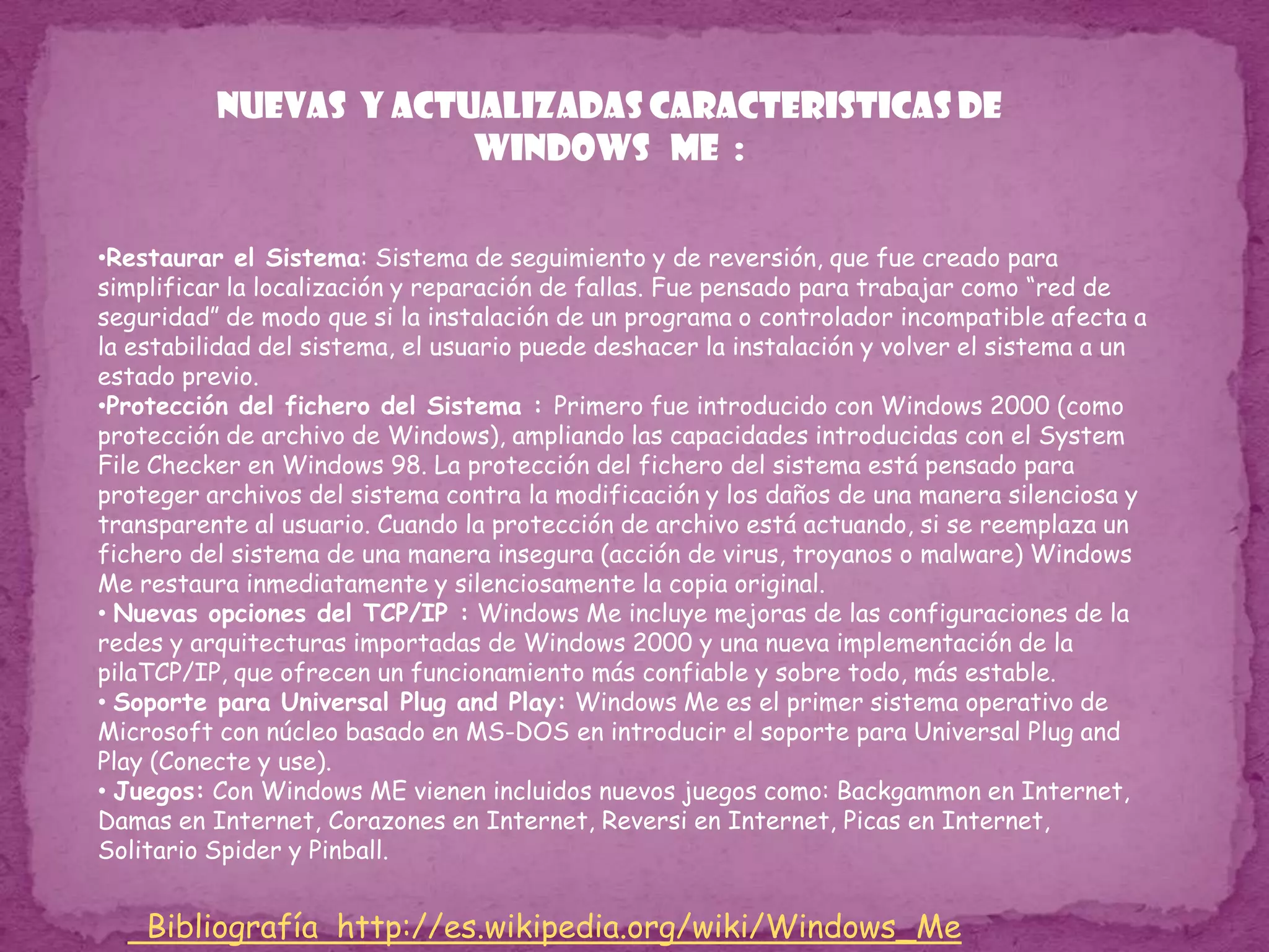 Requerimientos mínimos para su instalaciónProcessador 486 DX2 a 66 MHz o superior.