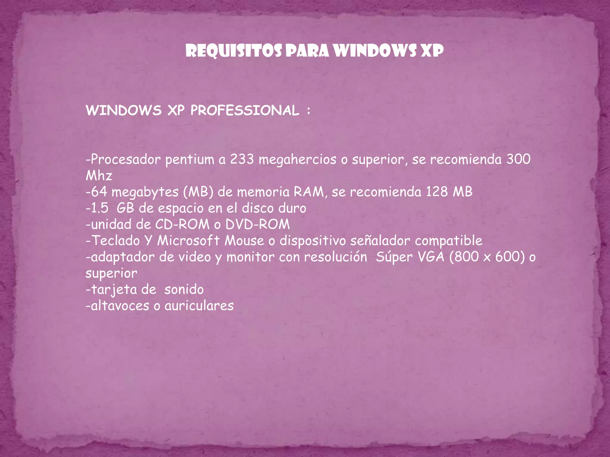 Soporte para Universal Plug and Play: Windows Me es el primer sistema operativo de Microsoft con núcleo basado en MS-DOS en introducir el soporte para Universal Plug and Play (Conecte y use).