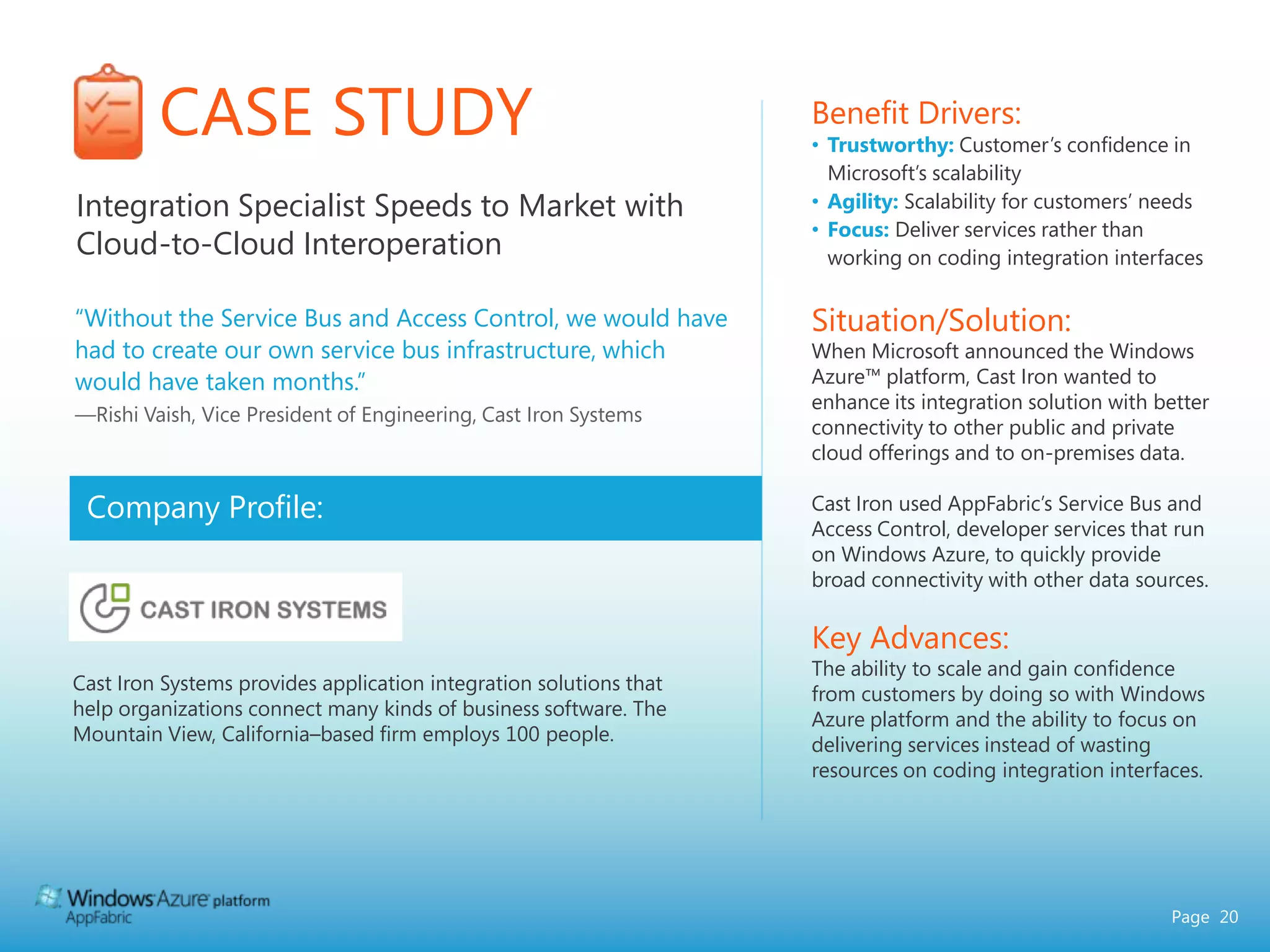 Mobile & intermittently connected receiversApplication Messaging features provide various ways to communicate across that linkBi-directional/peer-to-peer communication