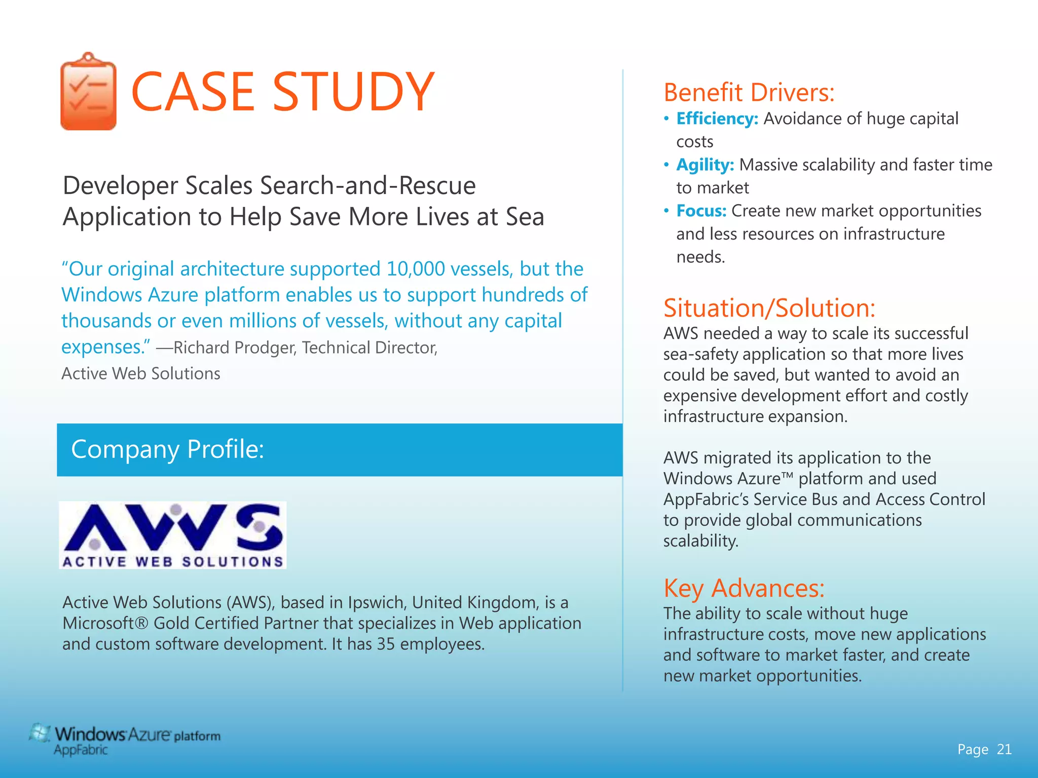 Cloud buffering – web integration and message buffersService Registry makes apps and services discoverable to each otherStable URIs for services