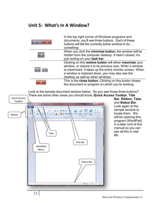 Microsoft Windows 7 Fundamentals (8th Ed.) | PDF