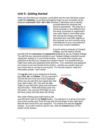 Microsoft Windows 7 Fundamentals (8th Ed.) | PDF