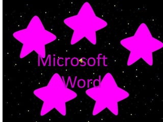 Microsoft
   Word
 