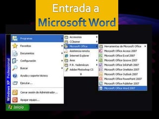 Microsoft word