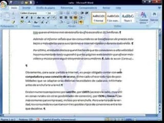Microsoft word