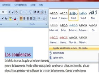 Microsoft word