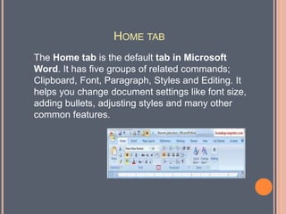 Microsoft word