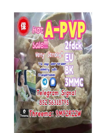 APVP,apvp apvp High quality supplier safe spot transport, 98% purity | DOCX