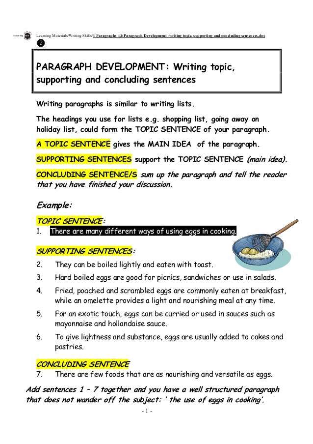 microsoft word 4 paragraphs 4 6 paragraph development topic paragraph
