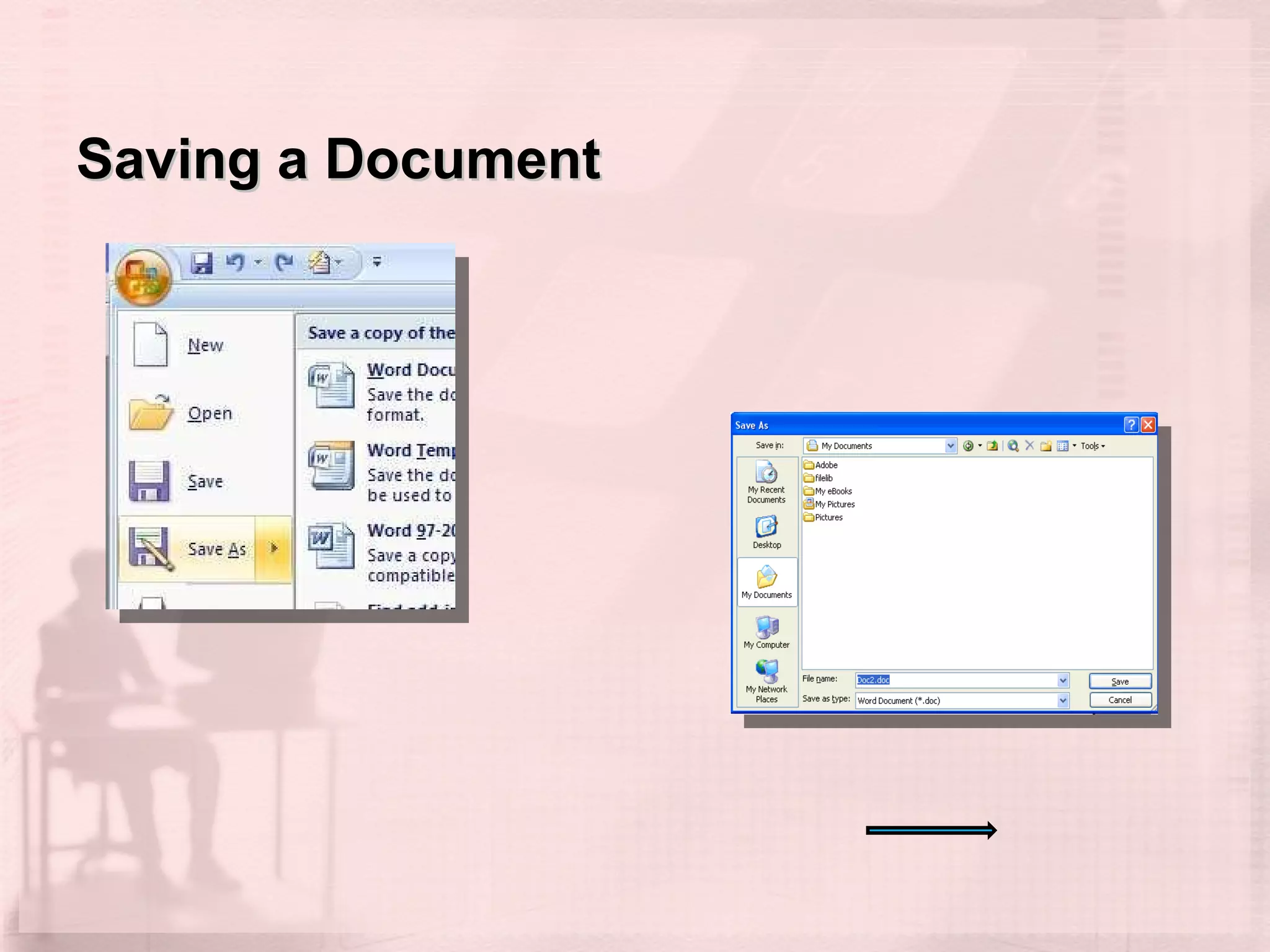 Saving a Document 