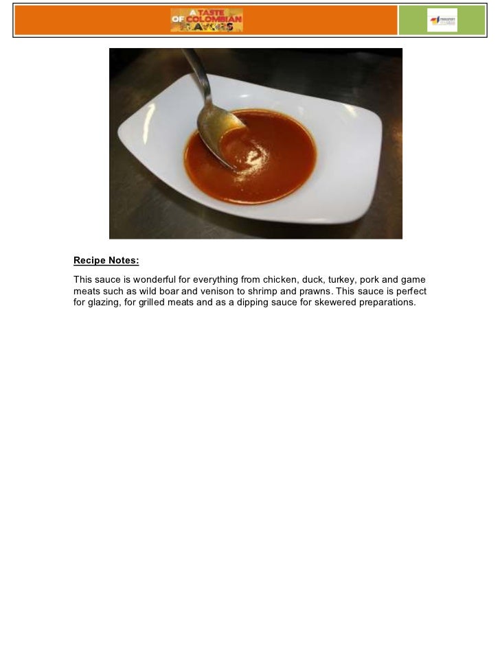 Microsoft word proexportrecetas sweet & sour uchuva sauce ingles