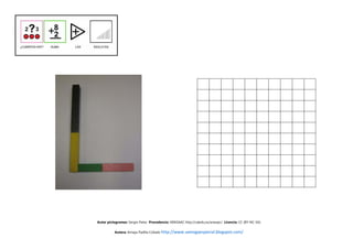 Autor pictogramas: Sergio Palao Procedencia: ARASAAC http://catedu.es/arasaac/ Licencia: CC (BY-NC-SA)


          Autora: Amaya Padilla Collado http://www.samogaespecial.blogspot.com/
 