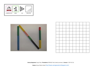 Autor pictogramas: Sergio Palao Procedencia: ARASAAC http://catedu.es/arasaac/ Licencia: CC (BY-NC-SA)


          Autora: Amaya Padilla Collado http://www.samogaespecial.blogspot.com/
 