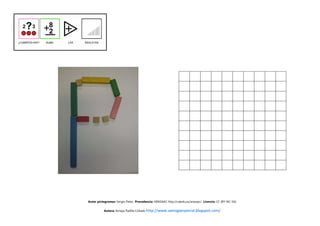 Autor pictogramas: Sergio Palao Procedencia: ARASAAC http://catedu.es/arasaac/ Licencia: CC (BY-NC-SA)


          Autora: Amaya Padilla Collado http://www.samogaespecial.blogspot.com/
 