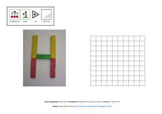 Autor pictogramas: Sergio Palao Procedencia: ARASAAC http://catedu.es/arasaac/ Licencia: CC (BY-NC-SA)


          Autora: Amaya Padilla Collado http://www.samogaespecial.blogspot.com/
 