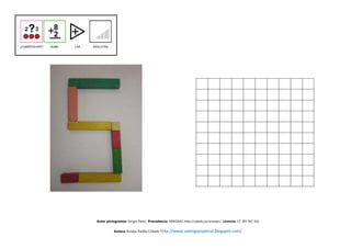 Autor pictogramas: Sergio Palao Procedencia: ARASAAC http://catedu.es/arasaac/ Licencia: CC (BY-NC-SA)


          Autora: Amaya Padilla Collado http://www.samogaespecial.blogspot.com/
 