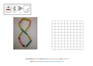 Autor pictogramas: Sergio Palao Procedencia: ARASAAC http://catedu.es/arasaac/ Licencia: CC (BY-NC-SA)


          Autora: Amaya Padilla Collado http://www.samogaespecial.blogspot.com/
 