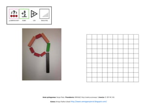 Autor pictogramas: Sergio Palao Procedencia: ARASAAC http://catedu.es/arasaac/ Licencia: CC (BY-NC-SA)


          Autora: Amaya Padilla Collado http://www.samogaespecial.blogspot.com/
 