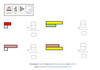 +                                                                                                            +




+                                                                                                            +




    Autor pictogramas: Sergio Palao Procedencia: ARASAAC http://catedu.es/arasaac/ Licencia: CC (BY-NC-SA)

              Autora: Amaya Padilla Collado http://www.samogaespecial.blogspot.com/
 