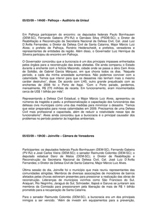 Relatório Comissão SC