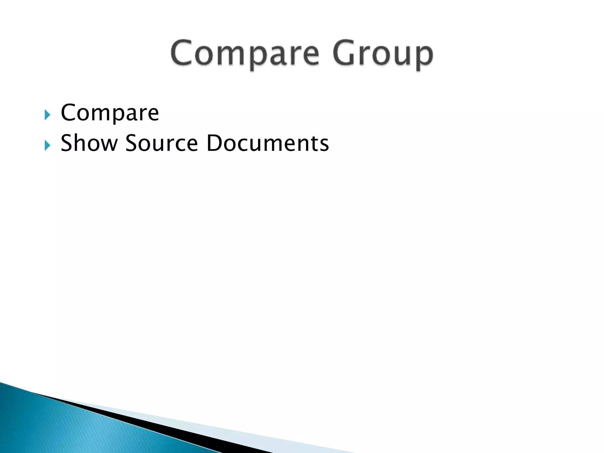  Compare 
 Show Source Documents 
 