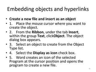 Hyperlink Cursor Type MICROSOFT WORD 2007.pptx