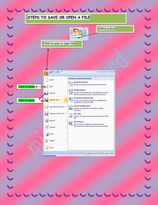 Microsoft  word 2007 karina corzo